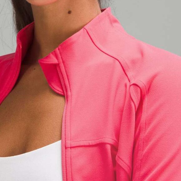 NEW Lululemon Cropped Define Jacket *Nulu Lip Gloss size 8 - Picture 3 of 7